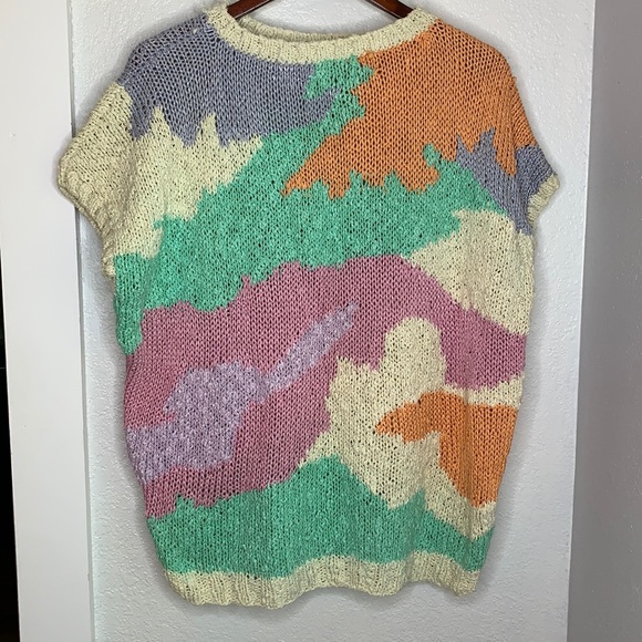 Liz Claiborne Sweaters - Liz Claiborne pastel silk blend knit sweater vest
